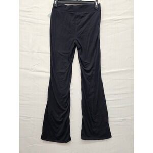 Jockey Generation Womens Organic Cotton Blend Flare Pants Black Small 022106/001